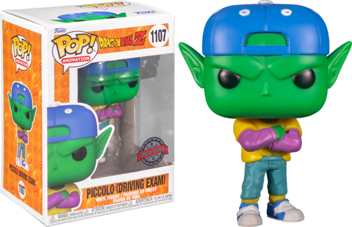 Dragon Ball Z - Piccolo in Driving Exam Outfit Pop! Vinyl Figure #1107 –  Funhouse Toys & Collectables