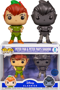 Peter Pan - Peter Pan & Peter Pan’s Shadow Pop! Vinyl Figure 2-Pack