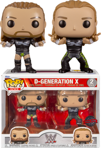WWE - Triple H & Shawn Michaels D-Generation X Pop! Vinyl Figure 2-Pack