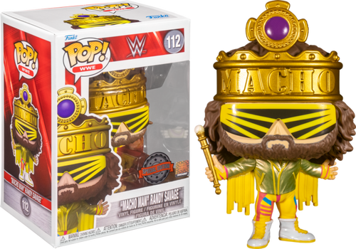 WWE - Macho Man Wrestlemania 6 Metallic Pop! Vinyl Figure #112