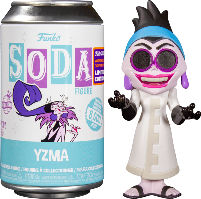 The Emperor’s New Groove - Yzma Laboratory Vinyl SODA Figure in Collector Can (2022 Wondrous Convention Exclusive) (International Edition)