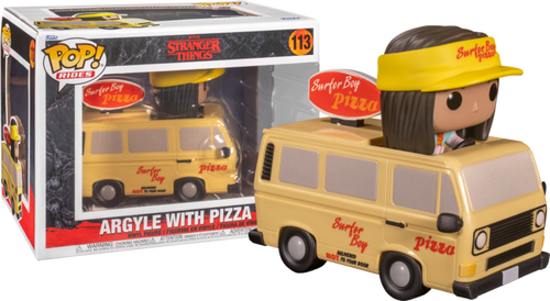 Stranger Things 4 - Argyle with Pizza Van Pop! Rides Vinyl Figure #113