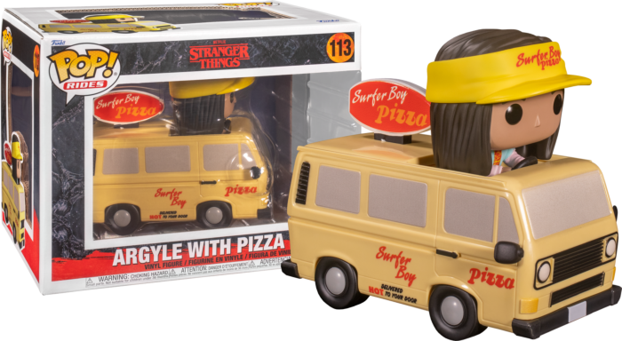 Stranger Things 4 - Argyle with Pizza Van Pop! Rides Vinyl Figure #113