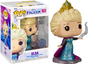 Frozen - Elsa Ultimate Disney Princess Diamond Glitter Pop Vinyl! 1024