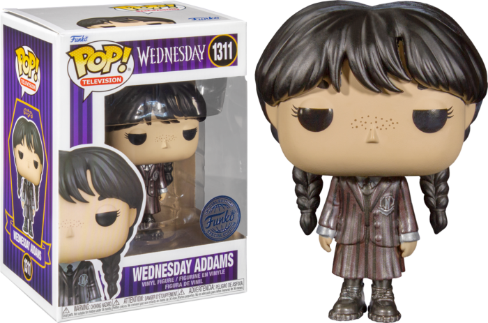 Wednesday (2022) - Wednesday Addams Metallic Pop Vinyl!1311