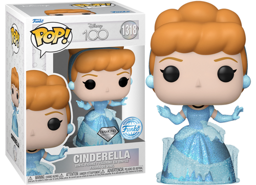 Cinderella (1950) - Cinderella Disney 100th Diamond Glitter Pop Vinyl! 1318