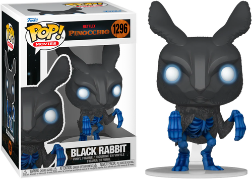 Guillermo del Toro's Pinocchio (2022) - Black Rabbit Pop! Vinyl Figure #1296