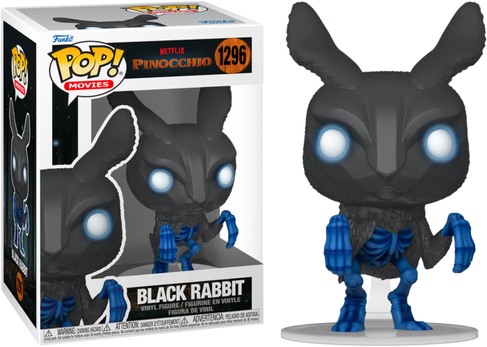 Guillermo del Toro's Pinocchio (2022) - Black Rabbit Pop! Vinyl Figure #1296