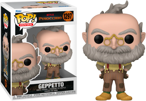 Guillermo del Toro's Pinocchio (2022) - Geppetto Pop! Vinyl Figure #1297