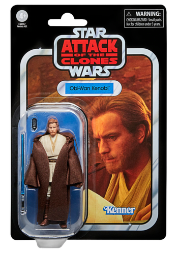 Star Wars Episode II: Attack of the Clones - Obi-Wan Kenobi Vintage Collection 3.75” Scale Action Figure