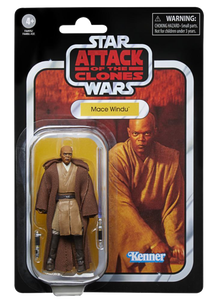 Star Wars Episode II: Attack of the Clones - Mace Windu Vintage Collection 3.75” Scale Action Figure