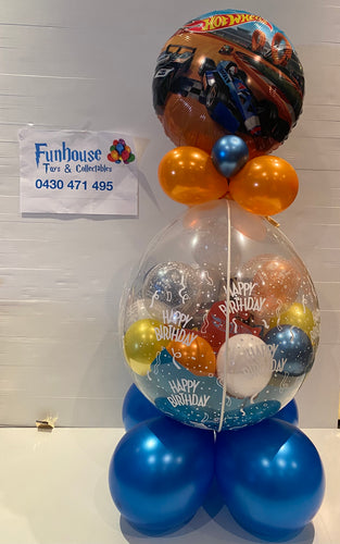 Hot Wheels Balloon filled with Gifts