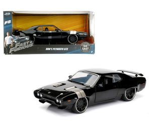 Fast & Furious 8 - Dom's '72 Plymouth GTX 1:24 Scale Hollywood Ride