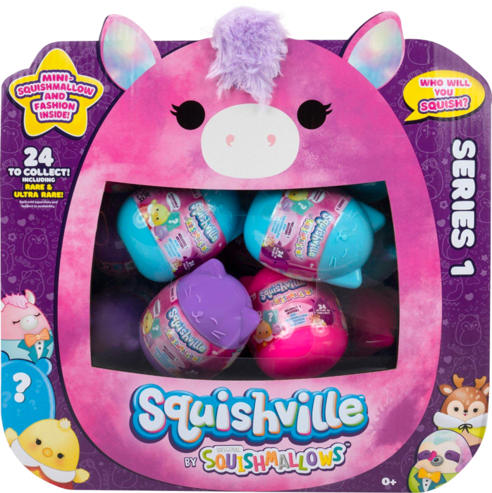 SQUISHMALLOWS SQUISHVILLE - Series 1 Mystery Mini Plush Squishville Mystery Mini Squishmallow