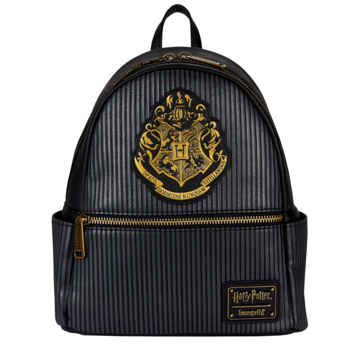 Harry Potter - Hogwart’s Crest 10” Faux Leather Mini Backpack