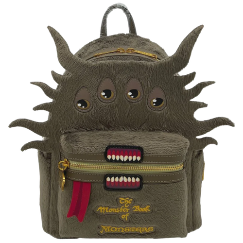 Harry Potter - Monster Book of Monsters 10” Faux Leather Mini Backpack