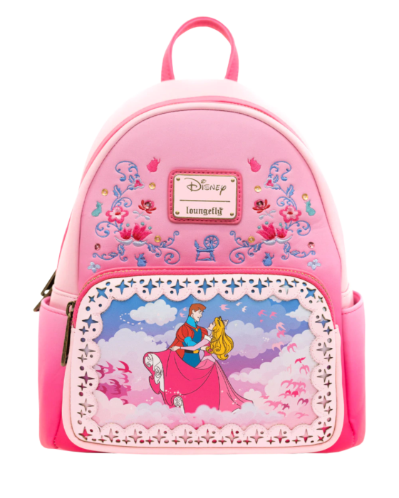 Pink disney online backpack