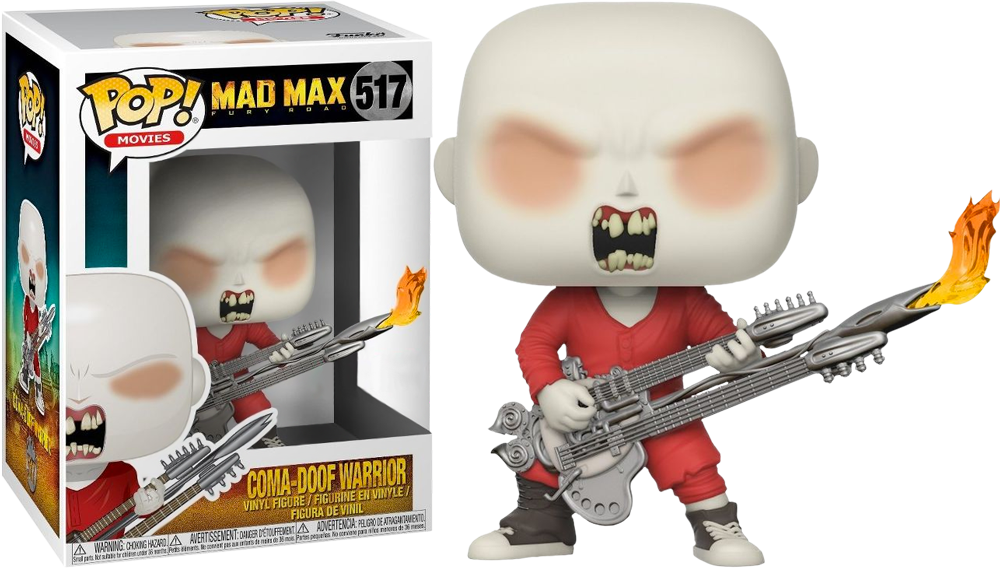 Mad Max: Fury Road - Coma-Doof Unmasked with Flames US Exclusive Pop Vinyl! 517