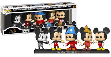Mickey Mouse Mickey Mouse US Exclusive Pop Vinyl 5-Pack