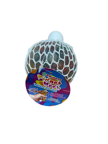 SQUEEZE FIDGET MESH RAINBOW ORBS BALL