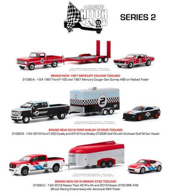 グリーンライト　 Racing Hitch & Tow Amazon.com: Greenlight 31090-C Racing Hitch & Tow Series 2