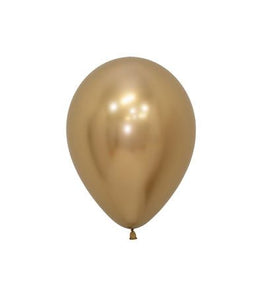 Sempertex Latex 12cm Reflex Gold Balloon