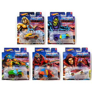 Masters of the Universe Hot Wheels Character Car Five-Pack