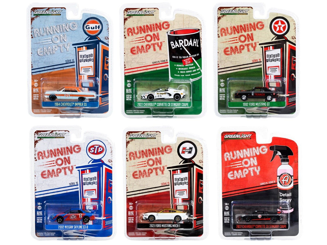 GREENLIGHT Running on Empty Series 15 6-Piece Set