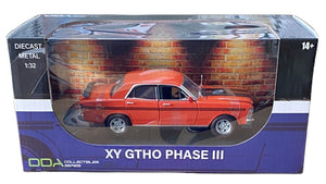 Ford XY GTHO - Vermillion Fire w/Black Stripes 1:32 SCALE