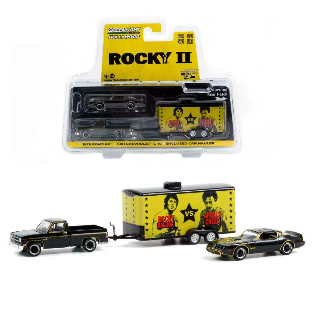 Greenlight 31120-A 1981 Chev C-10 Custom & 1979 Firebird*