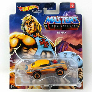 He Man Masters Of the Universe Hot Wheels Car 2021 Mattel Set GJH91 **
