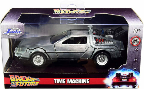 BACK TO THE FUTURE 2 DELOREAN 1:32 SCALE DIE-CAST METAL Time Machine