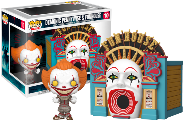 It Chapter 2 Pennywise Demonic with Funhouse Pop Town 10 IN STOCK ...