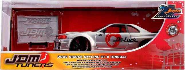 JDM 2002 Nissan Skyline GT-R (R34) 20th Anniversary 1:24