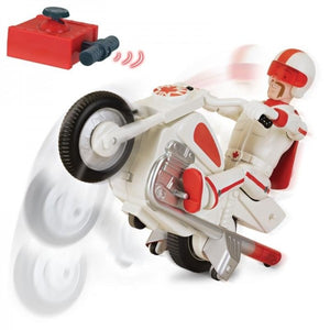 Toy Story 4 RC Vehicle Duke Caboom 8" Remote Control Motorcycle Bike