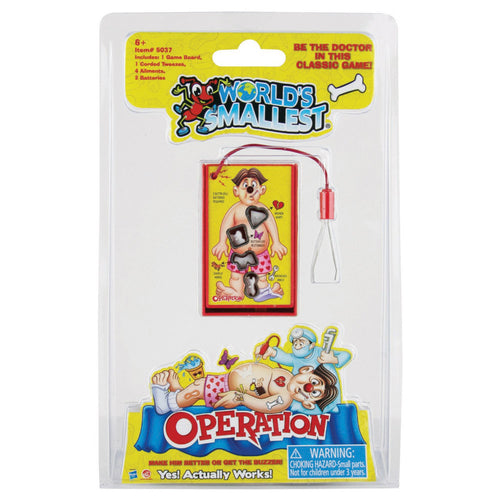 World's Smallest Operation Board Game